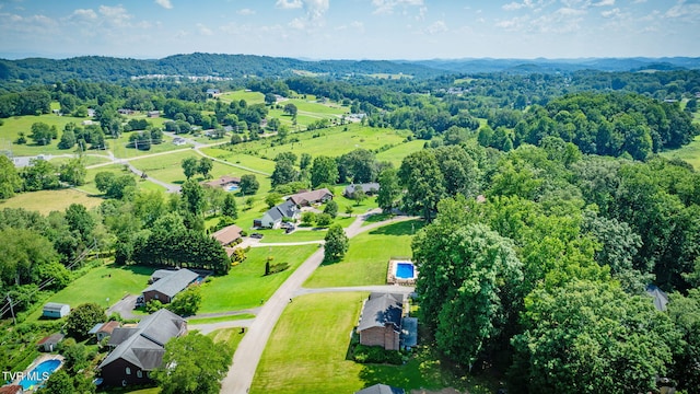 5116 Waterford Dr, Kingsport, TN 37664 - drone / aerial view of a mountain backdrop
