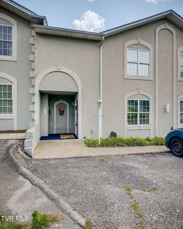 811 Fain Ave Unit 811, Kingsport, TN 37660 - view of front of property featuring stucco siding