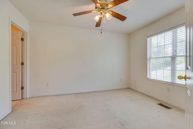 811 Fain Ave Unit 811, Kingsport, TN 37660 - spare room featuring light colored carpet and ceiling fan