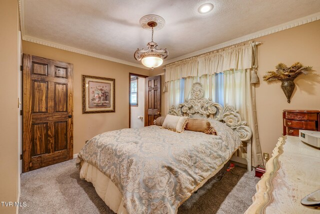 1049 Cooks Valley Rd, Kingsport, TN 37664 - bedroom with carpet floors and crown molding