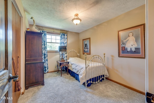1049 Cooks Valley Rd, Kingsport, TN 37664 - carpeted bedroom featuring a textured ceiling