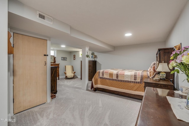 210 Anderson Rd, Johnson City, TN 37601 - carpeted bedroom featuring baseboards and recessed lighting