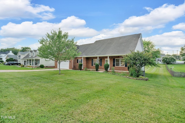 114 Wiltshire Dr, Gray, TN 37615 - view of front of home featuring driveway, a garage, brick siding, and a shingled roof