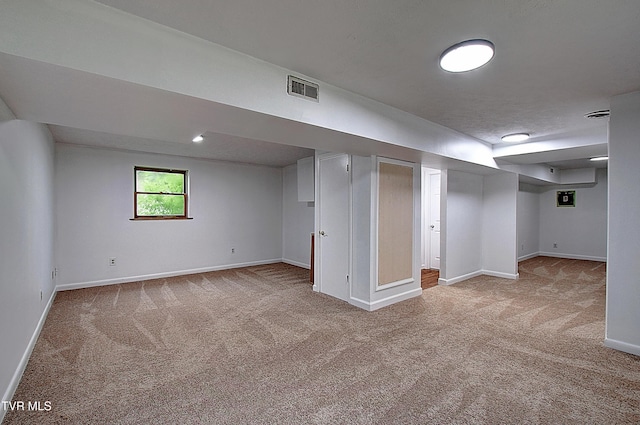 220 Tallman Dr, Blountville, TN 37617 - basement featuring carpet and baseboards