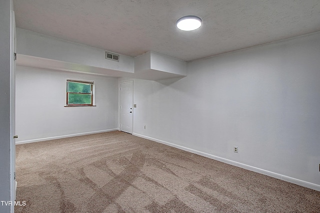220 Tallman Dr, Blountville, TN 37617 - carpeted empty room featuring baseboards and a textured ceiling