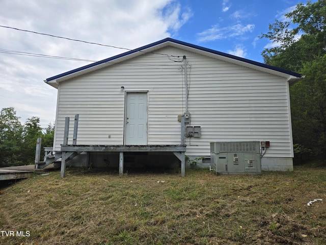 5875 Blue Springs Pkwy, Mosheim, TN 37818 - view of home's exterior featuring a cooling unit