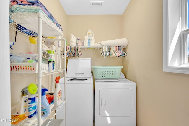 104 Kincheloe Rd, Fall Branch, TN 37656 - laundry area with washing machine and dryer