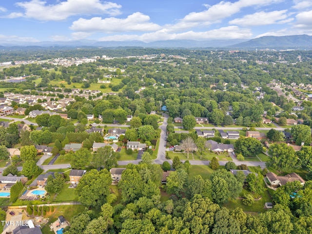 700 Sharon Dr, Johnson City, TN 37604 - bird's eye view of mountains