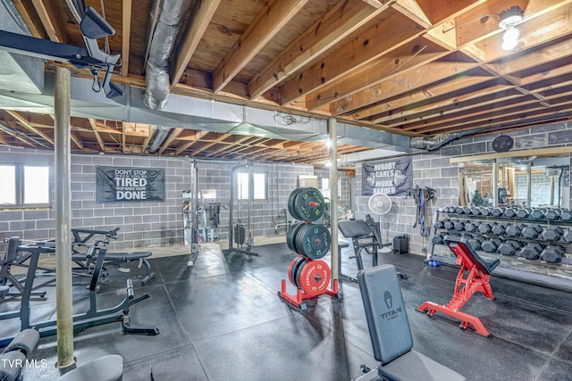 400 Heatherview Ct, Kingsport, TN 37663 - workout area featuring plenty of natural light