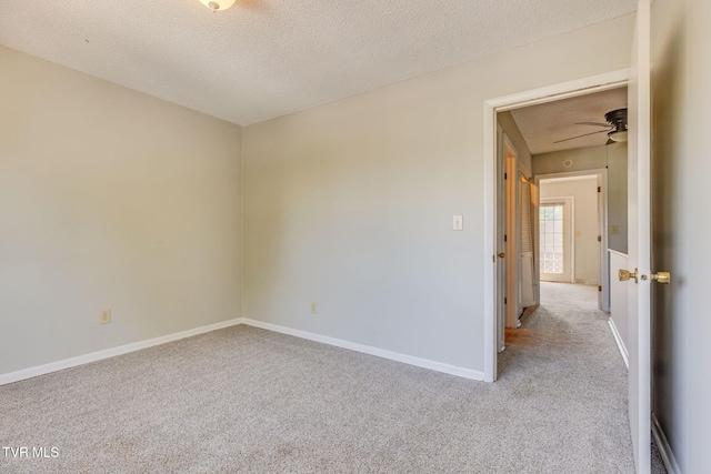 815 7th St Unit 815, Bristol, TN 37620 - carpeted empty room featuring a textured ceiling and baseboards