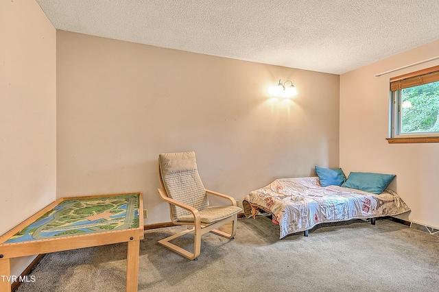190 Sycamore Cir, Jonesborough, TN 37659 - carpeted bedroom with a textured ceiling