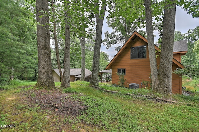 190 Sycamore Cir, Jonesborough, TN 37659 - view of home's exterior with a central AC unit