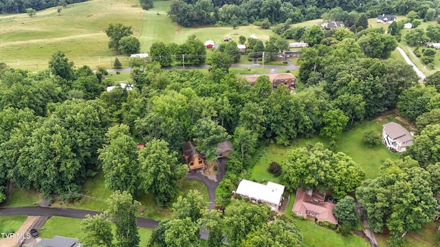 190 Sycamore Cir, Jonesborough, TN 37659 - aerial overview of property's location featuring a tree filled landscape