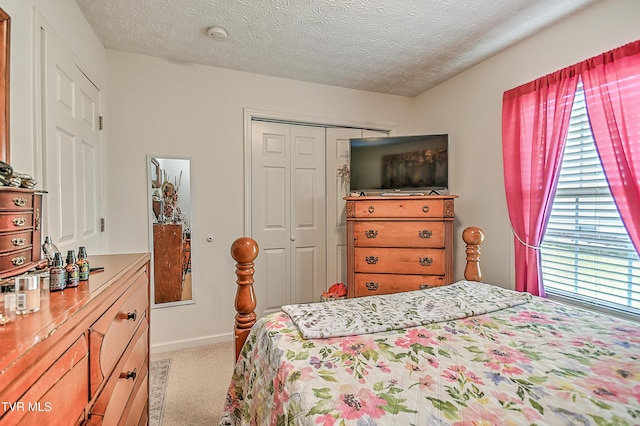929 Cornerstone Ct, Kingsport, TN 37660 - carpeted bedroom featuring a closet and a textured ceiling