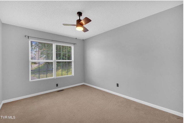 46 Taylor Ridge Ct, Johnson City, TN 37601 - carpeted empty room with a ceiling fan and baseboards