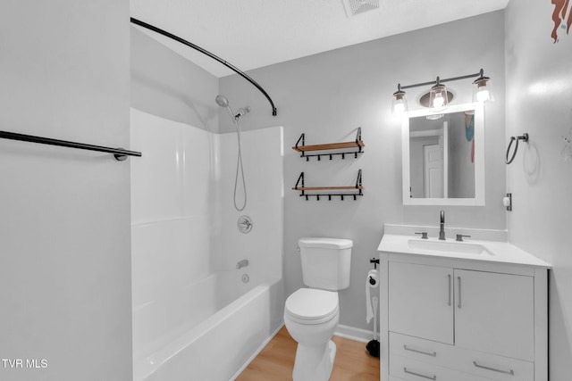 46 Taylor Ridge Ct, Johnson City, TN 37601 - full bath featuring vanity, wood finished floors, and bathing tub / shower combination