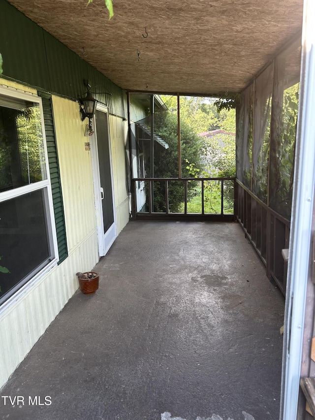 2703 Orr St, Big Stone Gap, VA 24219 - view of unfurnished sunroom