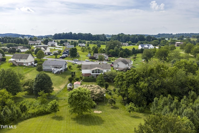 2146 Buttercup Ln, Limestone, TN 37681 - aerial perspective of suburban area featuring a tree filled landscape