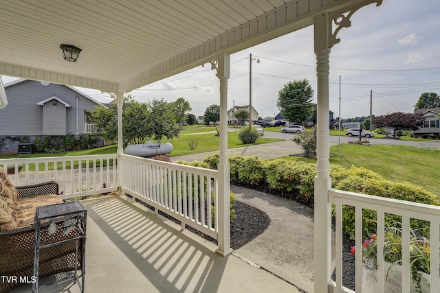 2146 Buttercup Ln, Limestone, TN 37681 - porch with a yard