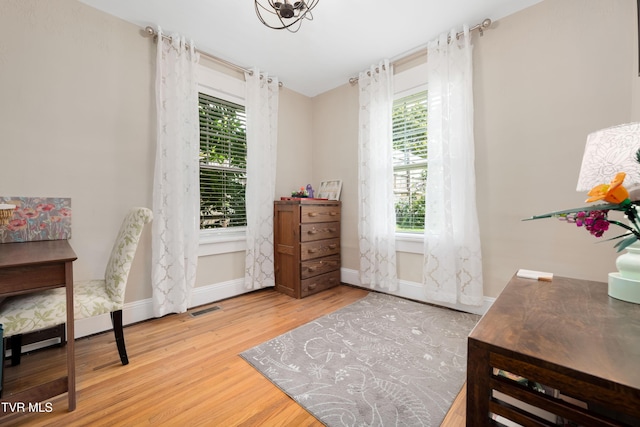 922 W Hillcrest Dr, Johnson City, TN 37604 - home office featuring wood finished floors and baseboards
