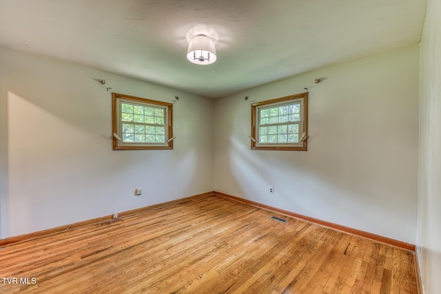 224 Meadow Dr, Bristol, TN 37620 - spare room featuring healthy amount of natural light and light wood-style floors