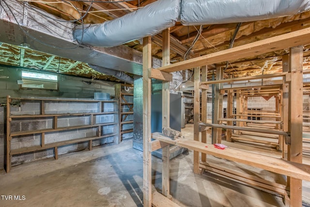224 Meadow Dr, Bristol, TN 37620 - view of unfinished below grade area