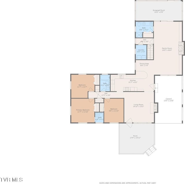 224 Meadow Dr, Bristol, TN 37620 - view of room layout