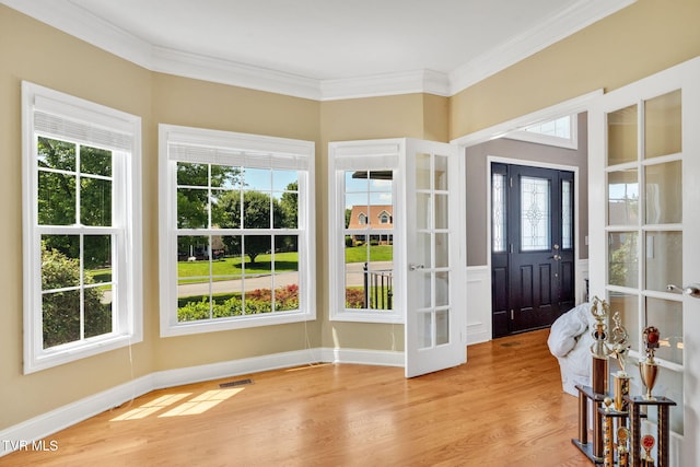 504 Amelia Ct, Blountville, TN 37617 - unfurnished sunroom featuring plenty of natural light and french doors