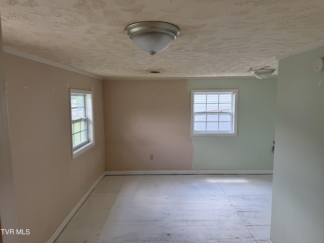 3126 Blackburn Ave, Kingsport, TN 37660 - unfurnished room with baseboards and a textured ceiling
