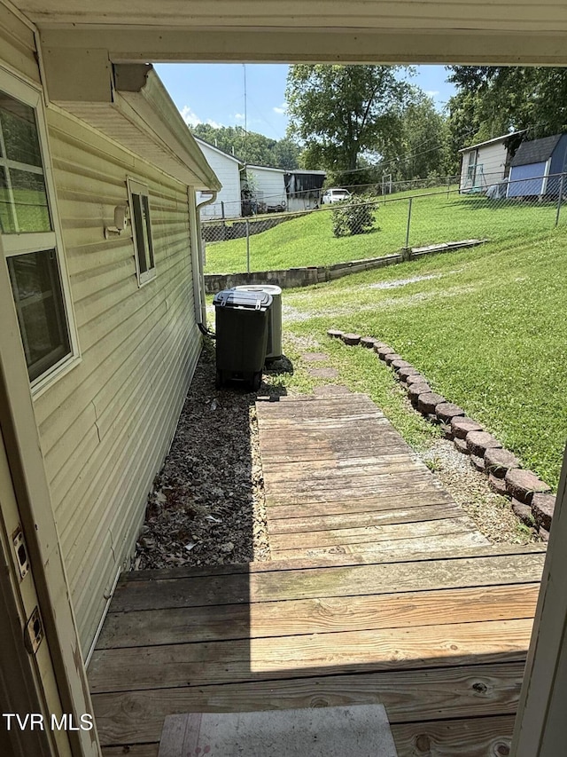 3126 Blackburn Ave, Kingsport, TN 37660 - view of wooden deck