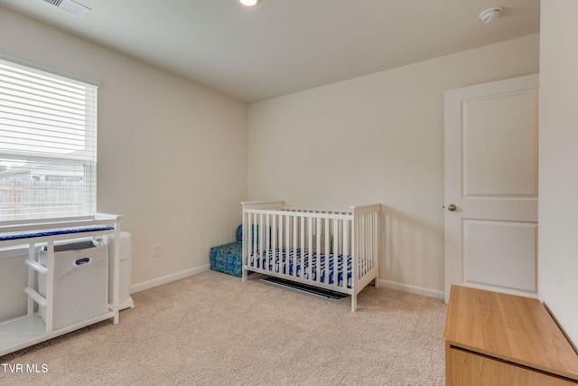 1233 Stamp Lodge Rd, Kingsport, TN 37660 - bedroom with carpet floors and a nursery area