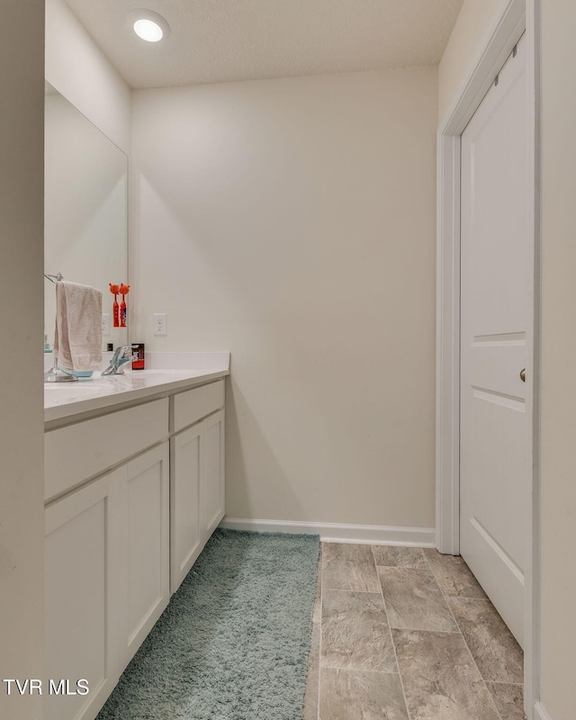 1233 Stamp Lodge Rd, Kingsport, TN 37660 - bathroom featuring vanity and baseboards