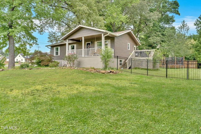 8202 Westland Dr, Knoxville, TN 37919 - view of front of house with a porch and stairway
