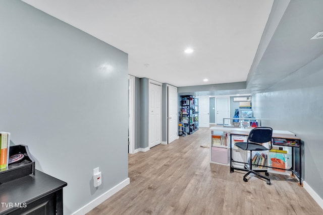 8202 Westland Dr, Knoxville, TN 37919 - office space with light wood finished floors and recessed lighting