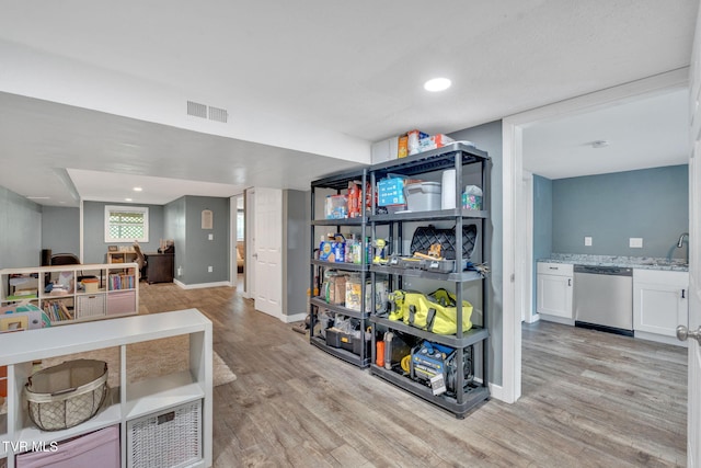 8202 Westland Dr, Knoxville, TN 37919 - office area with light wood finished floors and baseboards