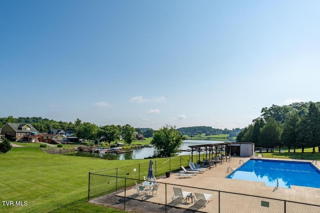 780 Hamilton Rd Unit E6, Blountville, TN 37617 - community pool featuring a water view and a patio area