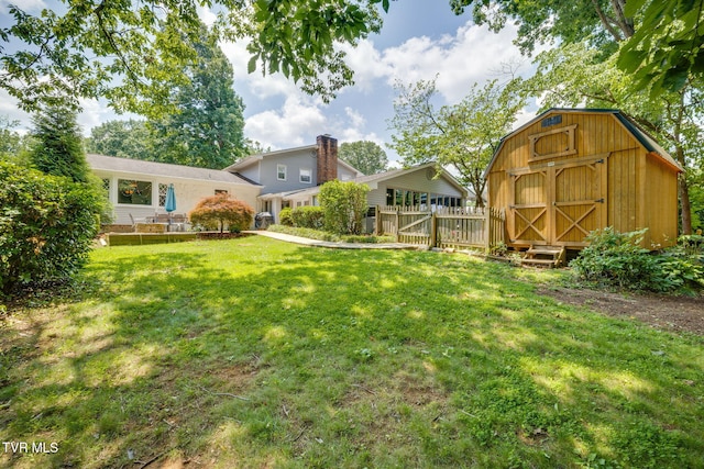 1605 Woodmont Dr, Johnson City, TN 37601 - view of yard with a shed