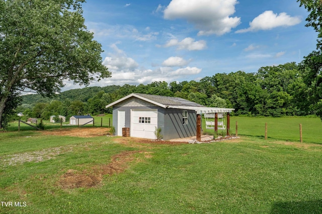654 W Valley Dr, Kingsport, TN 37664 - view of outdoor structure with a forest view