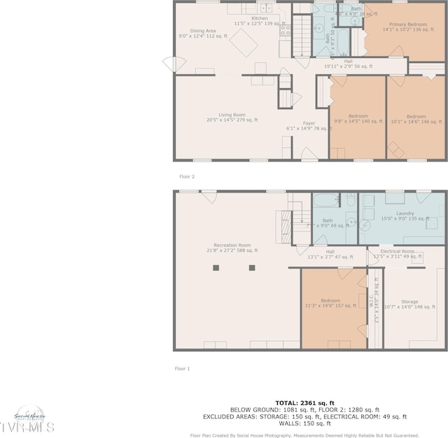 2129 Philon Dr, Kingsport, TN 37660 - view of room layout
