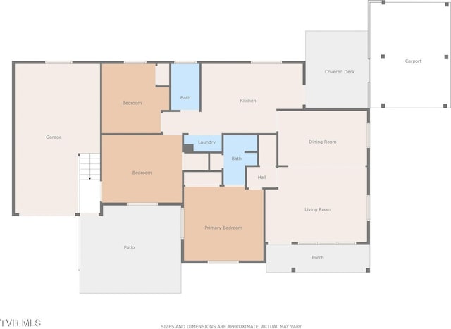 605 Dickerson St, Kingsport, TN 37665 - view of room layout