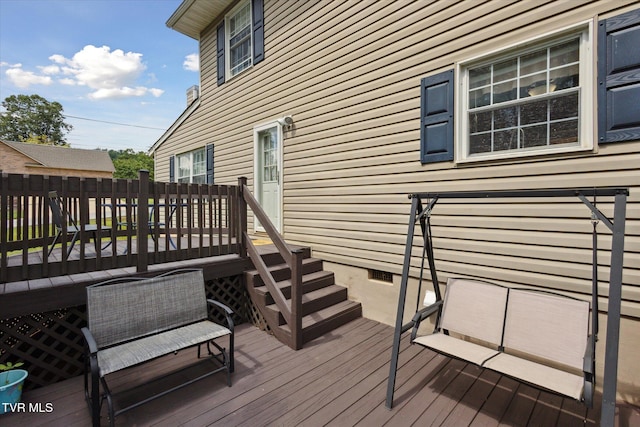 4404 Stillwood Ave, Kingsport, TN 37664 - view of wooden terrace
