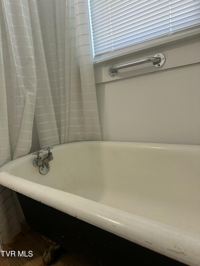613 Spruce St, Johnson City, TN 37601 - full bath featuring a freestanding bath