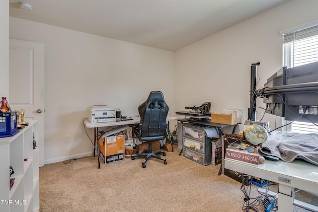 1244 Stamp Lodge Rd, Kingsport, TN 37660 - office area with carpet flooring and baseboards