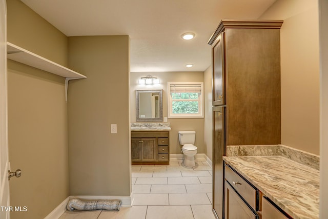 136 W Wilkshire Pl, Bristol, TN 37620 - bathroom featuring vanity and tile patterned flooring
