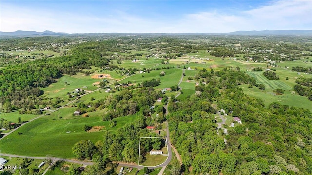 920 Parton Loop, Greeneville, TN 37743 - view of property location with a mountain backdrop and property parcel outlined