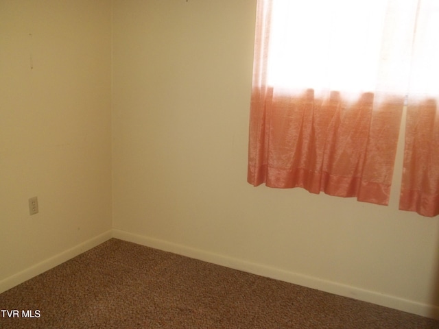 313 Milburn Ave, Kingsport, TN 37660 - carpeted spare room with baseboards