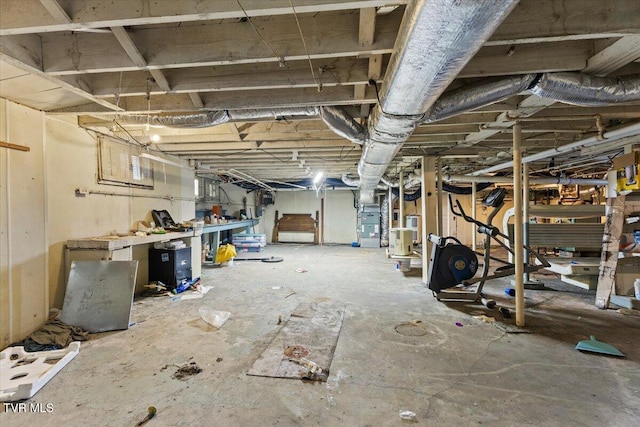 909 Highland Ave, Bristol, VA 24201 - view of unfinished basement