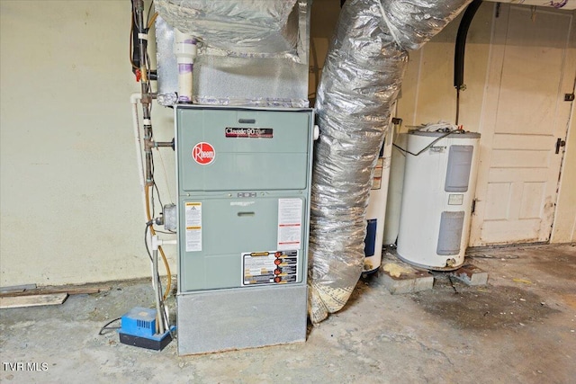 909 Highland Ave, Bristol, VA 24201 - utilities with water heater and heating unit