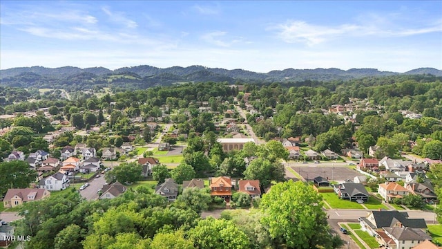 909 Highland Ave, Bristol, VA 24201 - aerial view of residential area with mountains