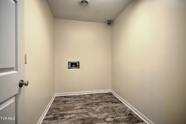 226 Willowbend Ct, Kingsport, TN 37660 - laundry area featuring hookup for a washing machine and a textured ceiling